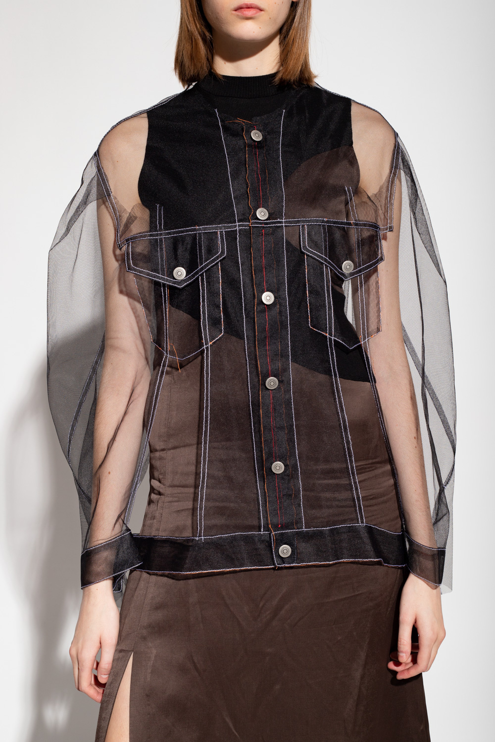 Maison margiela discount transparent jacket